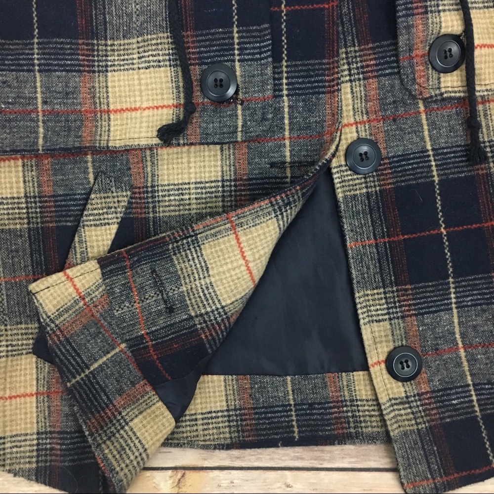 Plaid Poncho - image 3